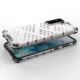Dėklas Samsung Galaxy S22+ (S22 Plus) Honeycomb su TPU rėmeliu, juodas
