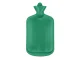 Rubber Hot Water Bottle, Heating Pad, Warmer, Water-Filled Bag 2L, Green