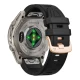 Tech-Protect silicone strap for Garmin Fenix 5S/5S Plus/6S/6S Pro/7S/8/9/9 Pro (43 mm), black