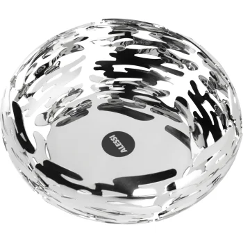 Nerūdijančiojo plieno dubuo-krepšelis Alessi Barknest BM02, sidabrinis, 21 cm