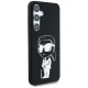 Karl Lagerfeld Graffiti Ikonik silikoninis MagSafe dėklas Galaxy S25, juodas