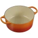 Le Creuset Signature apvalus ketaus puodas 22 cm, 3.3 l, oranžinis