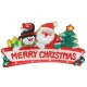 Kabinama kalėdinė LED langų dekoracija Merry Christmas XXL, 45 cm