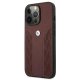 BMW dėklas iPhone 13 / 13 Pro modeliams Curve Perforate, raudonas