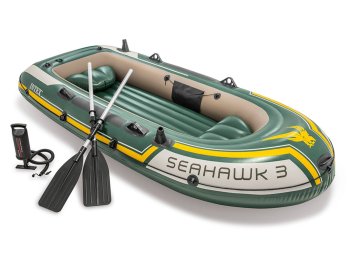 Pripučiama valtis INTEX Seahawk 3 Set, 295 x 137 x 43 cm