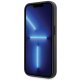 BMW dėklas iPhone 14 Pro Max telefonui su Grip Stand Hot Stamp, juodas