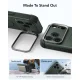 ESR Cyber Tough Kickstand MagSafe dėklas iPhone 18 Pro / 17 Pro, žalias