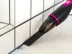 Belaidis vertikalus dulkių siurblys 2-in-1, 100W, juodas/violetinis
