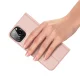 Dux Ducis iPhone 13 Pro Max atverčiamasis dėklas Skin Pro, rožinis