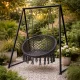 Visebnoji kėdė MultiGarden Boho, pilka