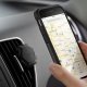 Magnetinis automobilinis telefono laikiklis į groteles Spigen QS11, juodas