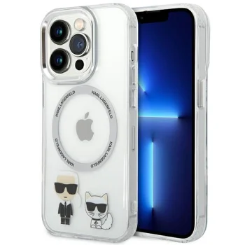 Karl Lagerfeld Karl & Choupette MagSafe dėklas iPhone 14 Pro Max telefonui