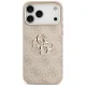 Guess 4G Big 4G Classic Logo dėklas iPhone 17 Pro Max, rožinio aukso