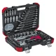 Galvučių komplektas GEDORE red 1/4\" + 1/2\", 92 dalių