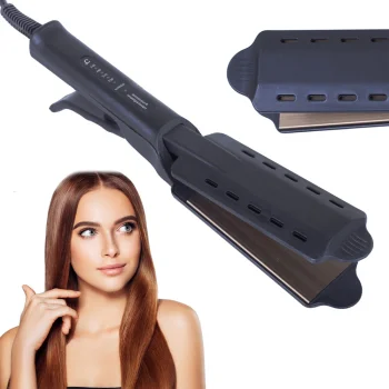 Ceramic Hair Straightener with Temperature Control, 80W