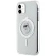 Karl Lagerfeld dėklas iPhone 11 / XR IML Choupette MagSafe, skaidrus