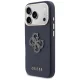 Guess FW Resin Logo dėklas iPhone 17 Pro telefonui, mėlynas