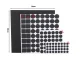 Felt Furniture Table Chairs Protectors Pads, 133 pcs.