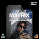 PanzerGlass Matrix Ultra-Wide-Fit hibridinis stiklas iPhone 15 Pro Max su aplikatoriumi