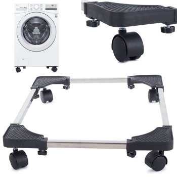 Adjustable Appliance Roller Mobile Base for Mini Fridges and Furniture
