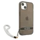 Guess Translucent Strap dėklas Apple iPhone 13 mini, juodas