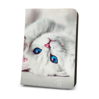 Universalus planšetinio kompiuterio dėklas 9-11'' (27 x 20 cm) Cute Kitty