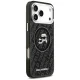 Karl Lagerfeld IML Glitter Karl & Choupette MagSafe dėklas iPhone 17 Pro Max, juodas