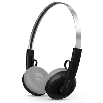 Belaidės ausinės Philips TAH2000BK/00 The Ringo, juodos