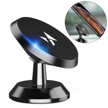 Wozinsky WMH-05 magnetinis automobilinis telefono laikiklis, Juodas
