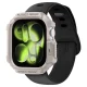 Apsauginis dėklas Spigen Rugged Armor, skirtas Apple Watch 42mm, smėlio spalvos