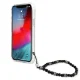 Guess dėklas iPhone 12 / 12 Pro telefonui iš Pearl kolekcijos, skaidrus