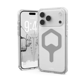 UAG Plyo MagSafe Phone Case Cover iPhone 17 Pro Max - Clear Silver