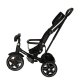 Triratukas-vežimėlis Ikonka TRIKE FIX Elite 2-in-1, juodas