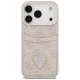 Guess 4G nauble Card Triangle case for iPhone 18 Pro Max / 17 Pro Max, pink
