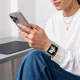 Tech-Protect Silicone dirželis Apple Watch 40/41/42 mm, šviesiai žalias