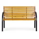 Medinis sodo suolas su atlošu MultiGarden 122x57 cm