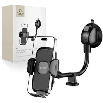 Automobilinis telefono laikiklis Tech-Protect V3, juodas