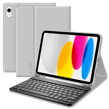 Tech-Protect SC Pen dėklas su klaviatūra iPad 10.9" 2022 / 11" 2025, pilkas