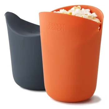 Spragėsių gaminimo indų rinkinys Joseph Joseph M-Cuisine, 2 dalių, oranžinis
