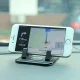 Universalus silikoninis telefono laikiklis Nano Pad, juodas