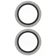SAFE by PanzerGlass iPhone 16 6.1" / 16 Plus 6.7" Lens Protector silver/glitter silver SAFE95892
