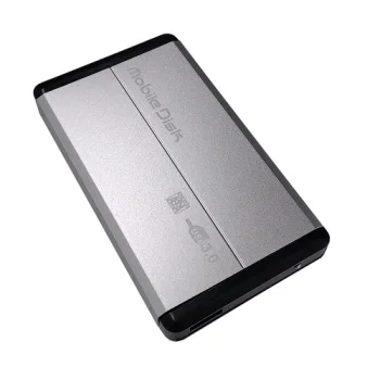 2.5" SATA HDD External Enclosure USB 3.0, Silver