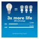 Maclean LED filament lemputė E27 11W 1500lm 3000K šilta balta
