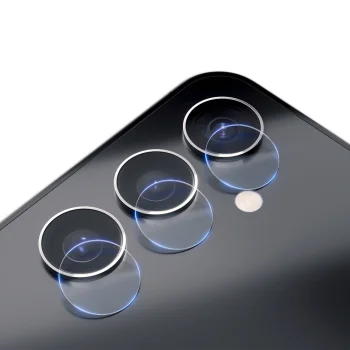 Kameros apsauginis stiklas 3mk Lens Protection skirtas Samsung Galaxy S24 FE, 0.16 mm