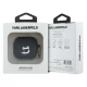 Karl Lagerfeld Silicone Choupette Head 3D AirPods 4 dėklas juodas