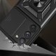 Hurtel Hybrid Armor Camshield Case for Samsung Galaxy S23, Black