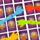 Children\'s Board Game \"Catch the Monsters\" for Memory and Observation Training