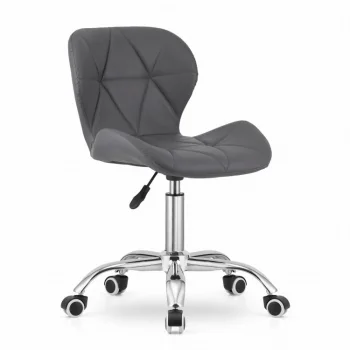 Leobert AVOLA Eco-Leather Office Chair, Grey