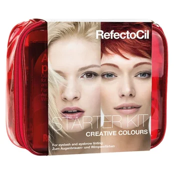 RefectoCil Starter Kit Creative Colours antakių ir blakstienų rinkinys