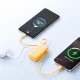 Išorinė baterija Joyroom JR-PR2L 10000 mAh 35W su USB-C laidais, oranžinė